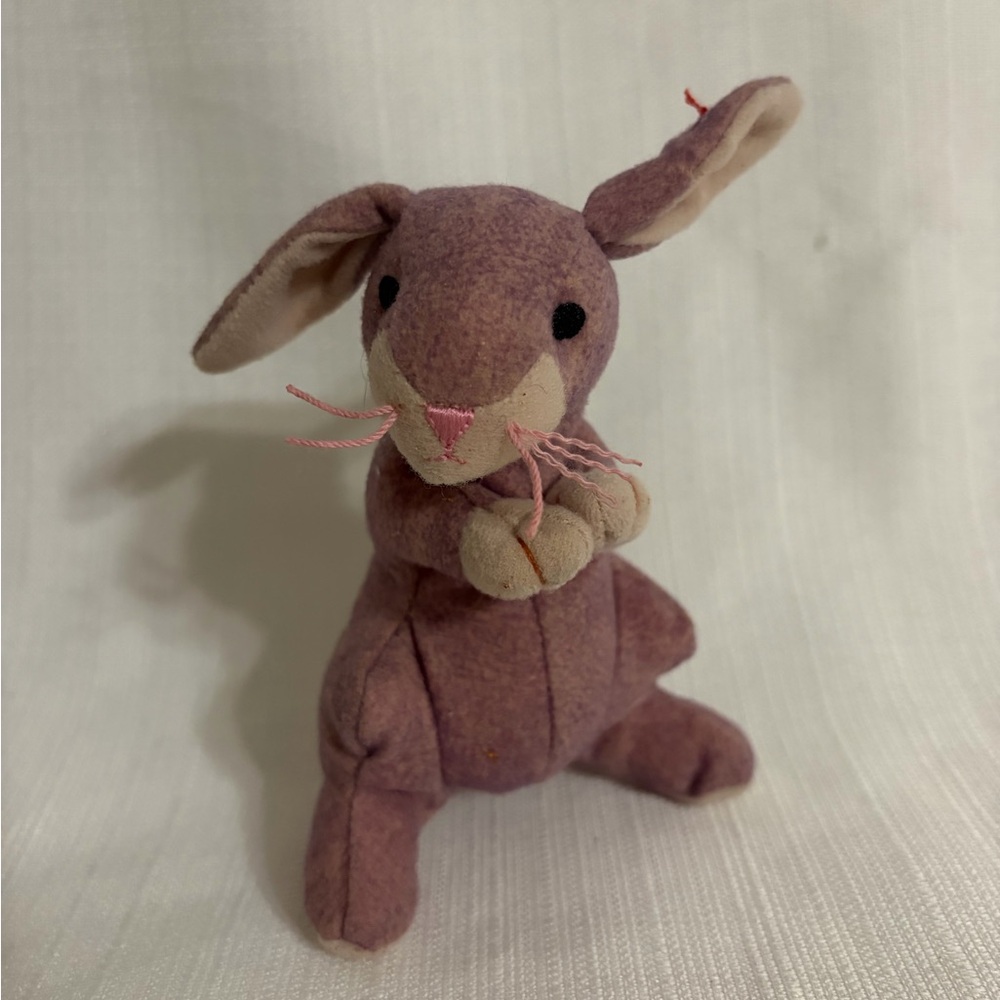 McDonald’s Promo Ty Beanie Baby Bunny Rabbit Plush 2000 Purple(F135)✨